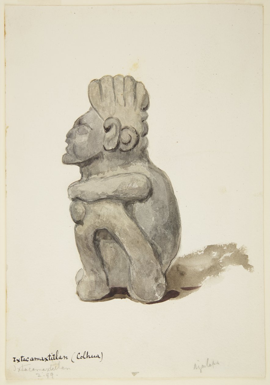 Figura de Ixtacamaxtitlán, Cholula, Puebla, México de Adela Breton