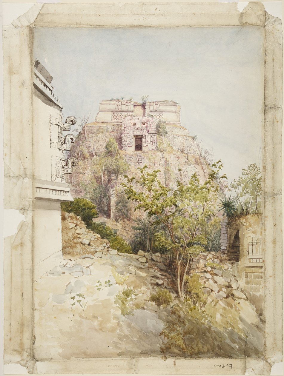 Casa del Mago, Uxmal, México de Adela Breton