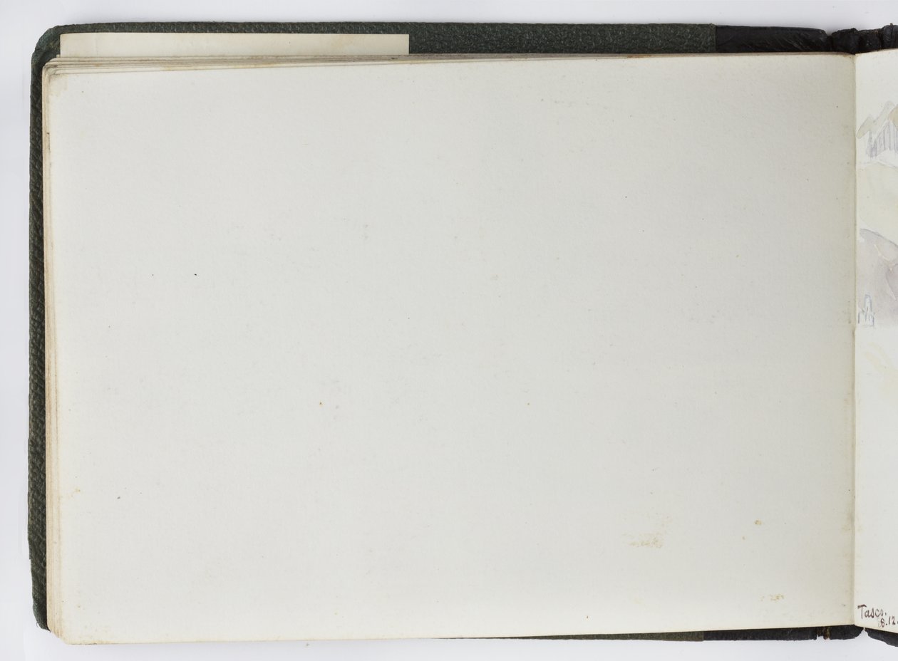 Cuaderno de bocetos de acuarelas, dibujos y notas, México, 1896-1898 de Adela Breton
