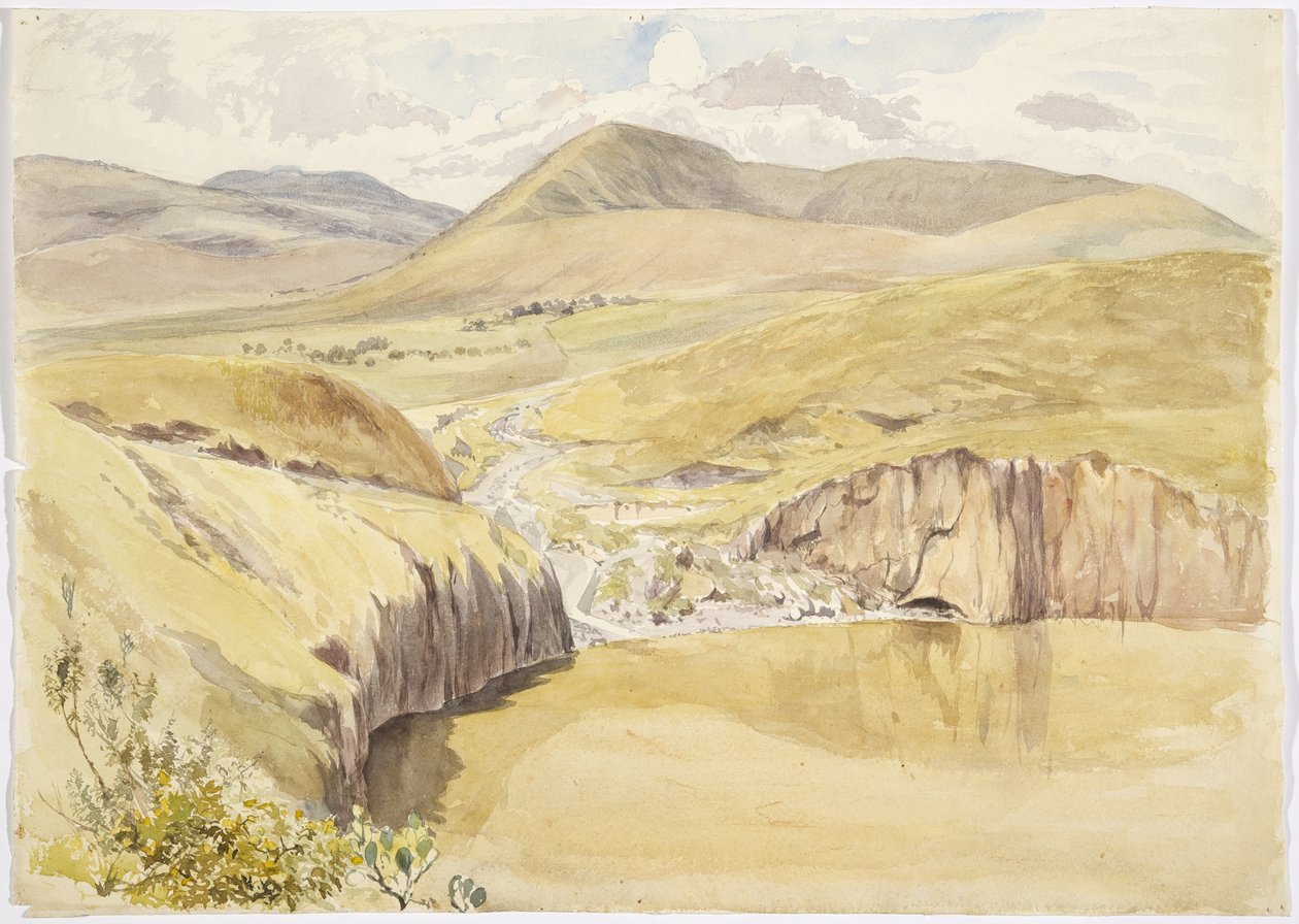 La Alberea, cerca de Santiago del Valle, Guanajuato, México de Adela Breton