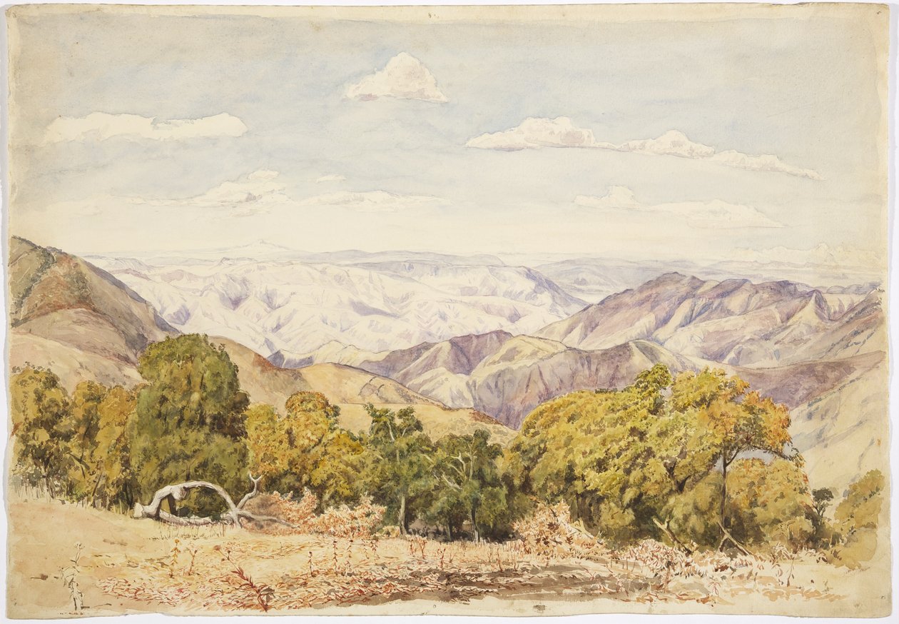 Vista de Tlacotepec, Guerrero, México de Adela Breton