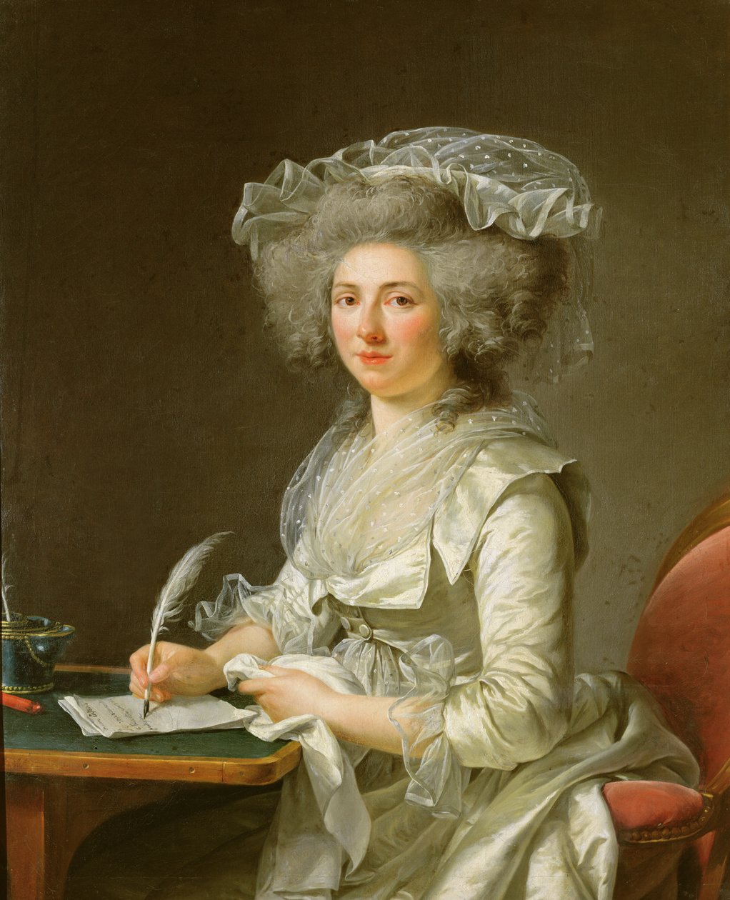 Retrato de una mujer, c.1787 de Adelaide Labille Guiard