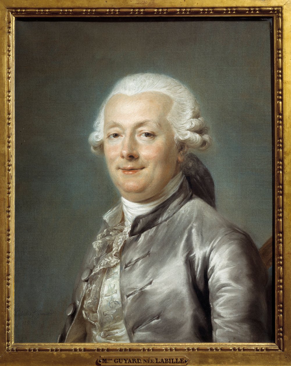 Retrato de Jean Jacques Bachelier (1724-1806) pintor francés de Adelaide Labille Guiard