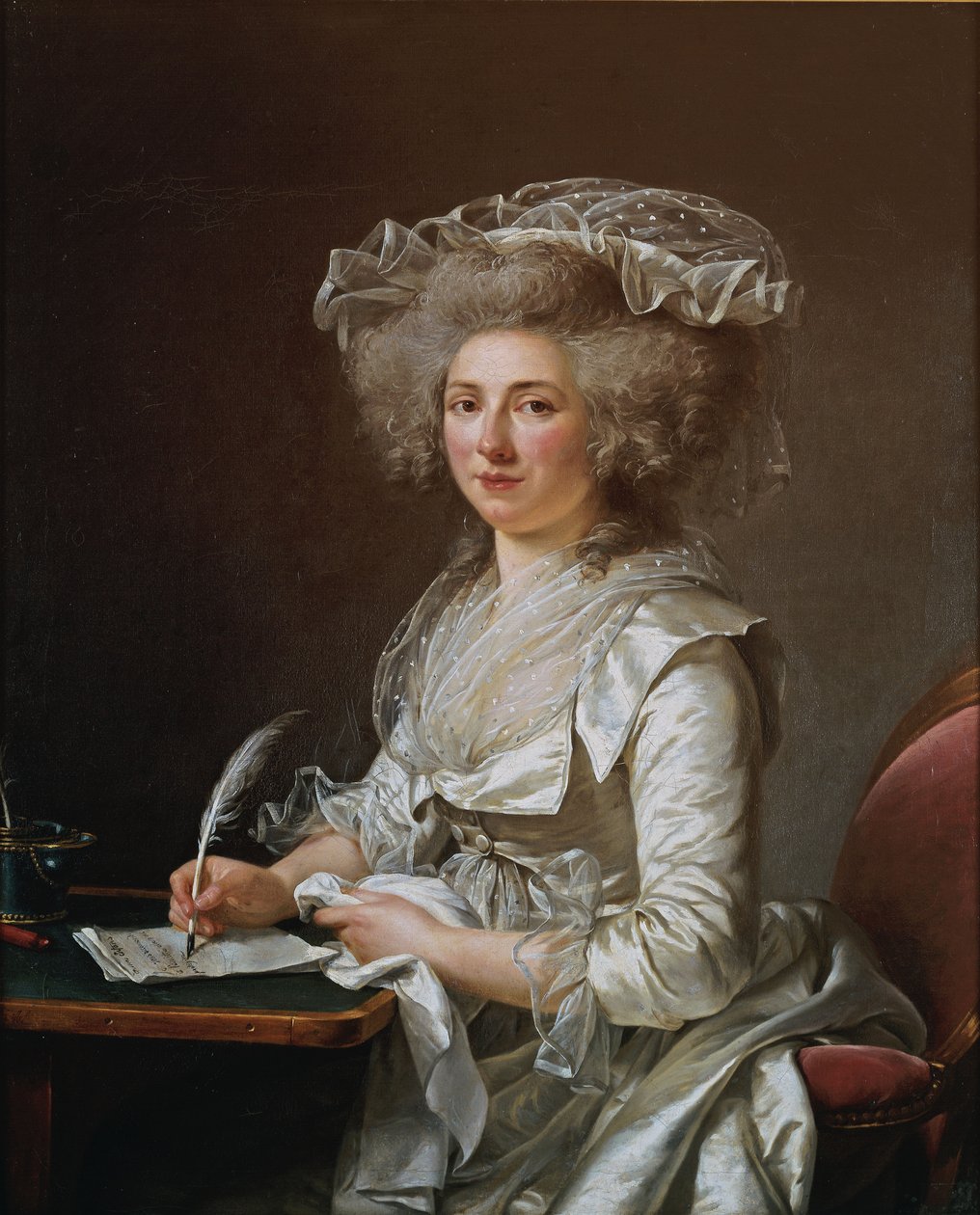 Retrato de Madame Roland de Adelaide Labille Guiard