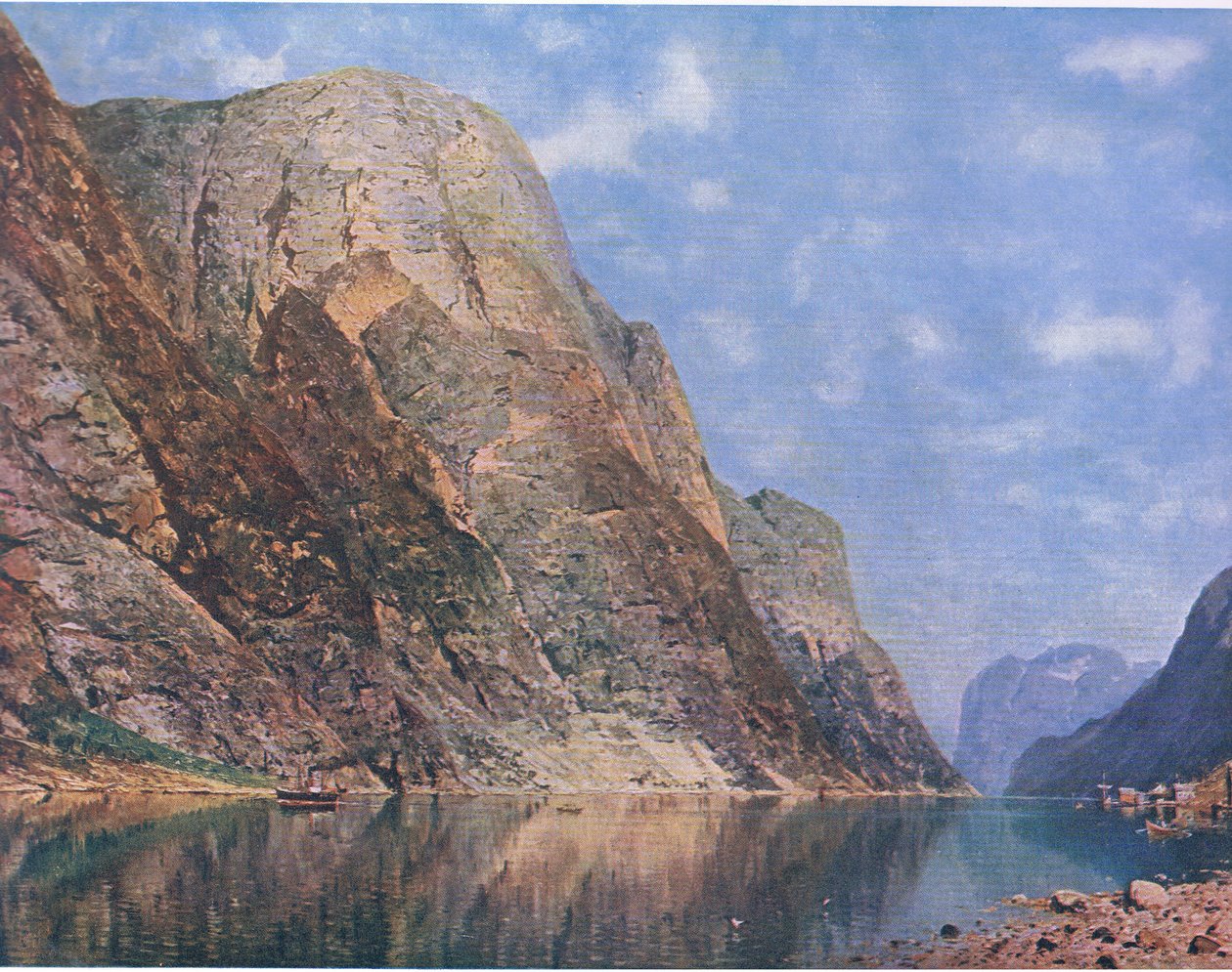 Fiordo de Sogne, Noruega, Bibbys Annual, 1916-17 de Adelsteen Normann