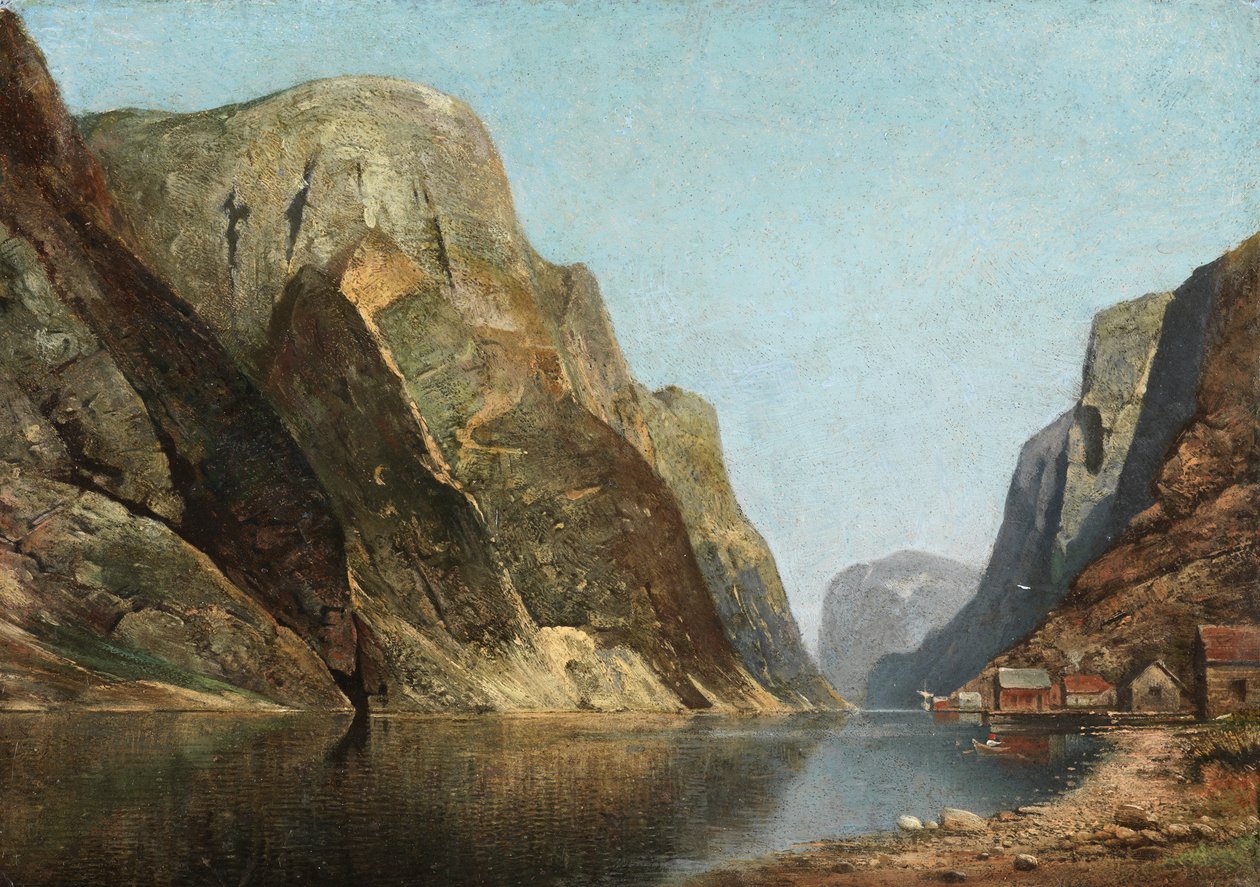 Fiordo de Sogne, Noruega de Adelsteen Normann