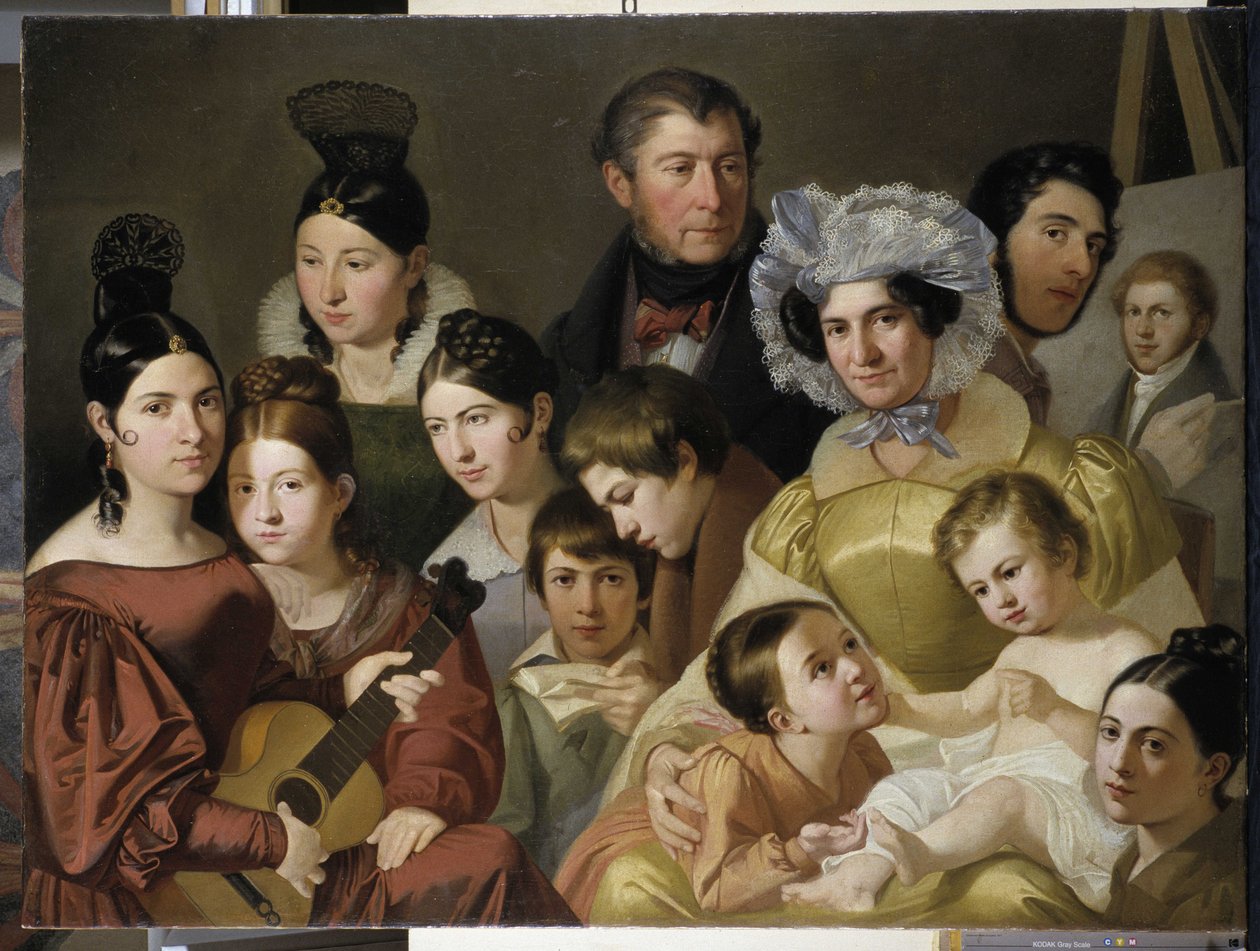 La familia Malatesta de Adeodato Malatesta or Malatesti