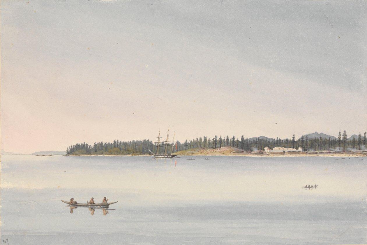 Fort Rupert, Beaver Harbour, Isla de Vancouver, 23 de julio de 1851 [Canadá]