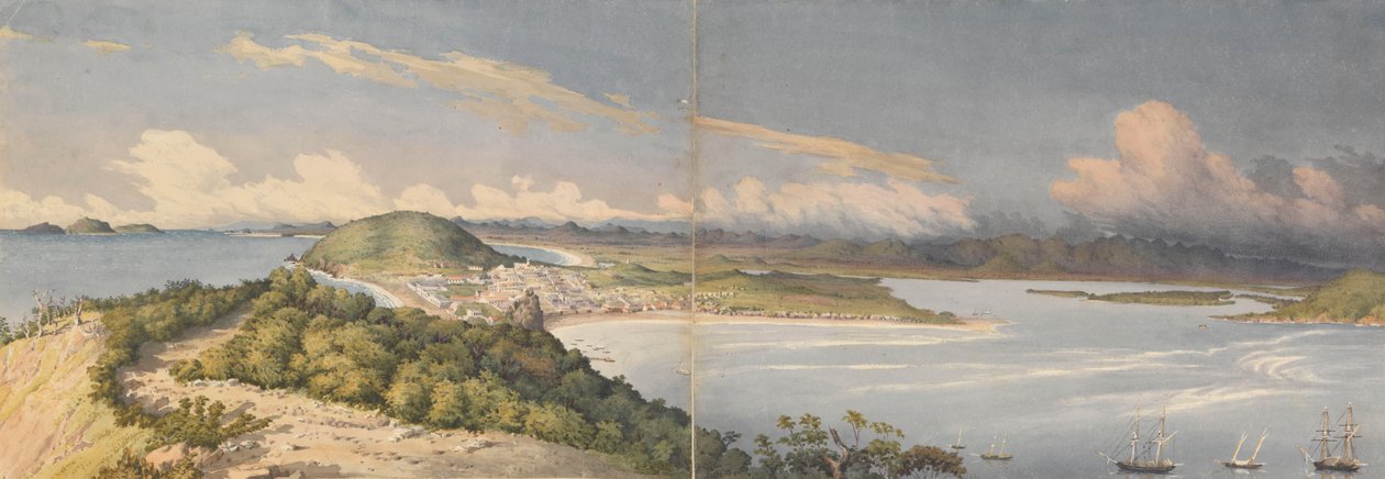 Mazatlán [México] agosto de 1850 de Admiral Sir Edward Gennys Fanshawe