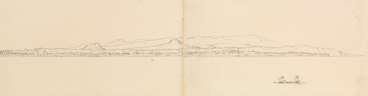 Savaii, Islas de los Navegantes [Samoa], septiembre de 1849 de Admiral Sir Edward Gennys Fanshawe