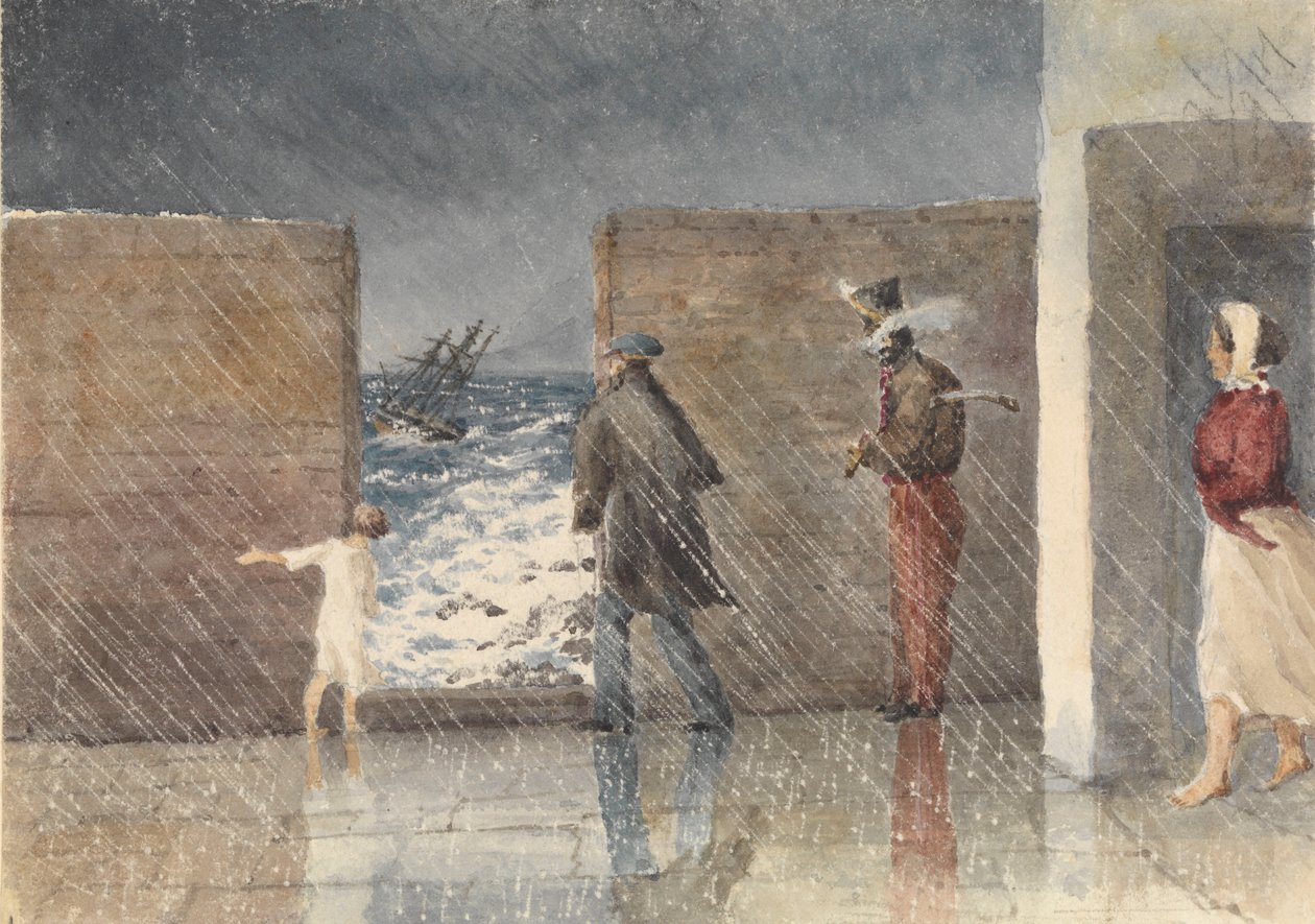 La Puntinha, Madeira, 1 de enero de 1849. Echando un vistazo al propio barco