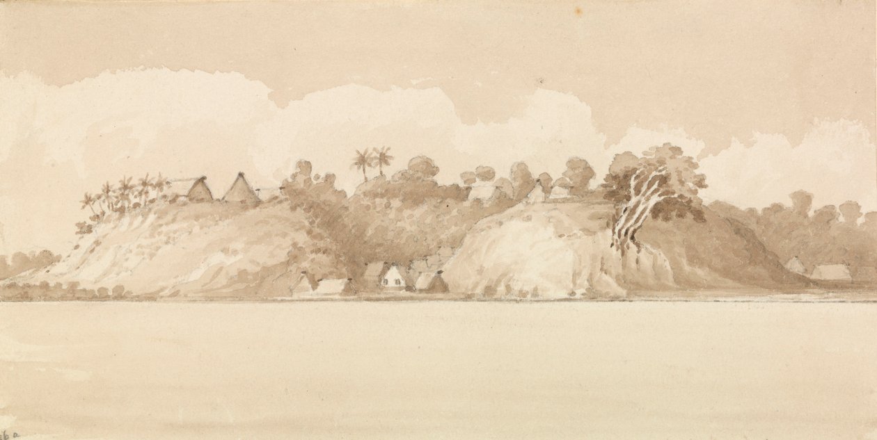 Vewa, Islas Feejee, octubre de 1849 [Fiyi]". de Admiral Sir Edward Gennys Fanshawe