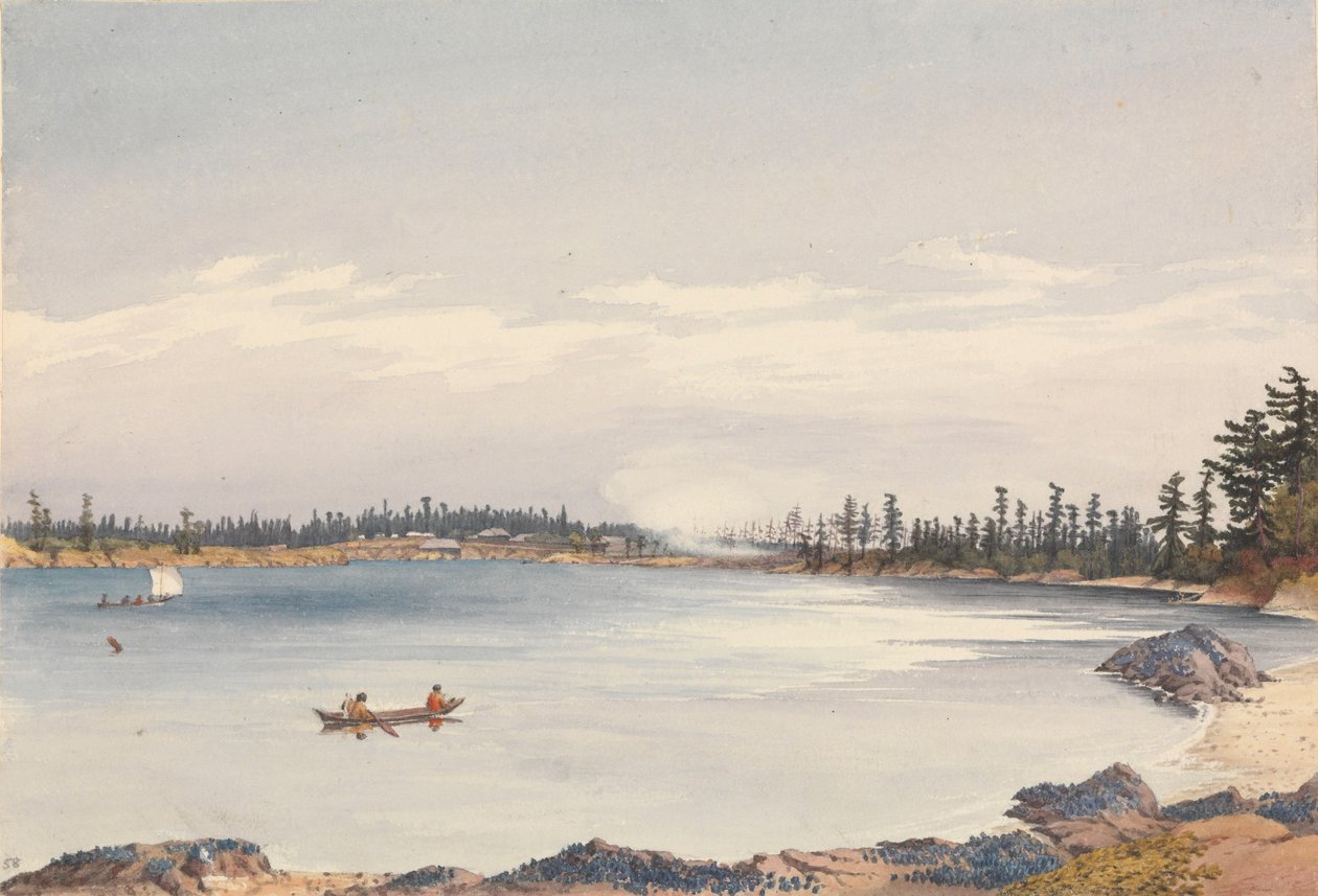 Victoria Settlement, Isla de Vancouver, 13 de agosto de 1851 [Canadá]
