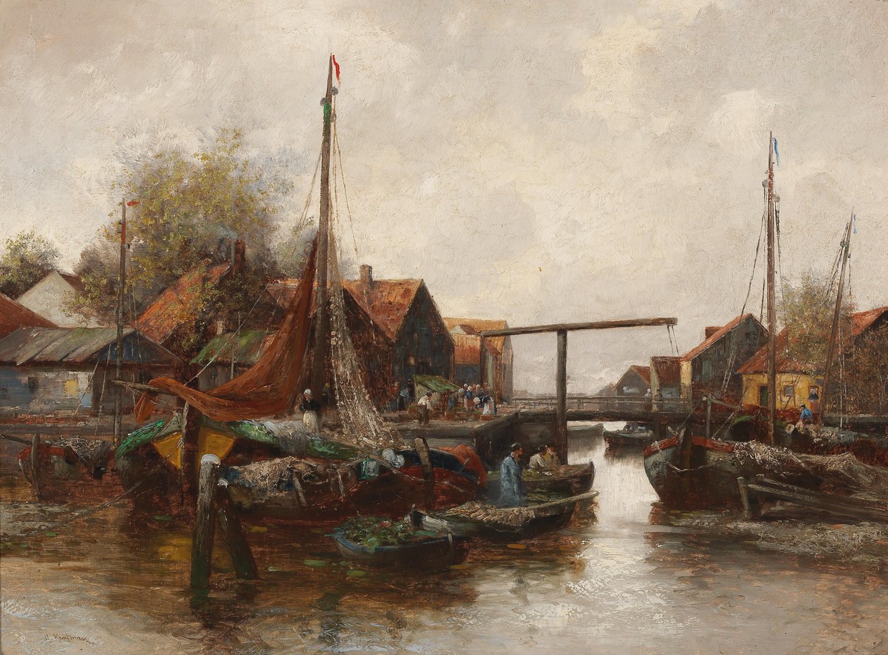 En el Puerto de Adolf Kaufmann