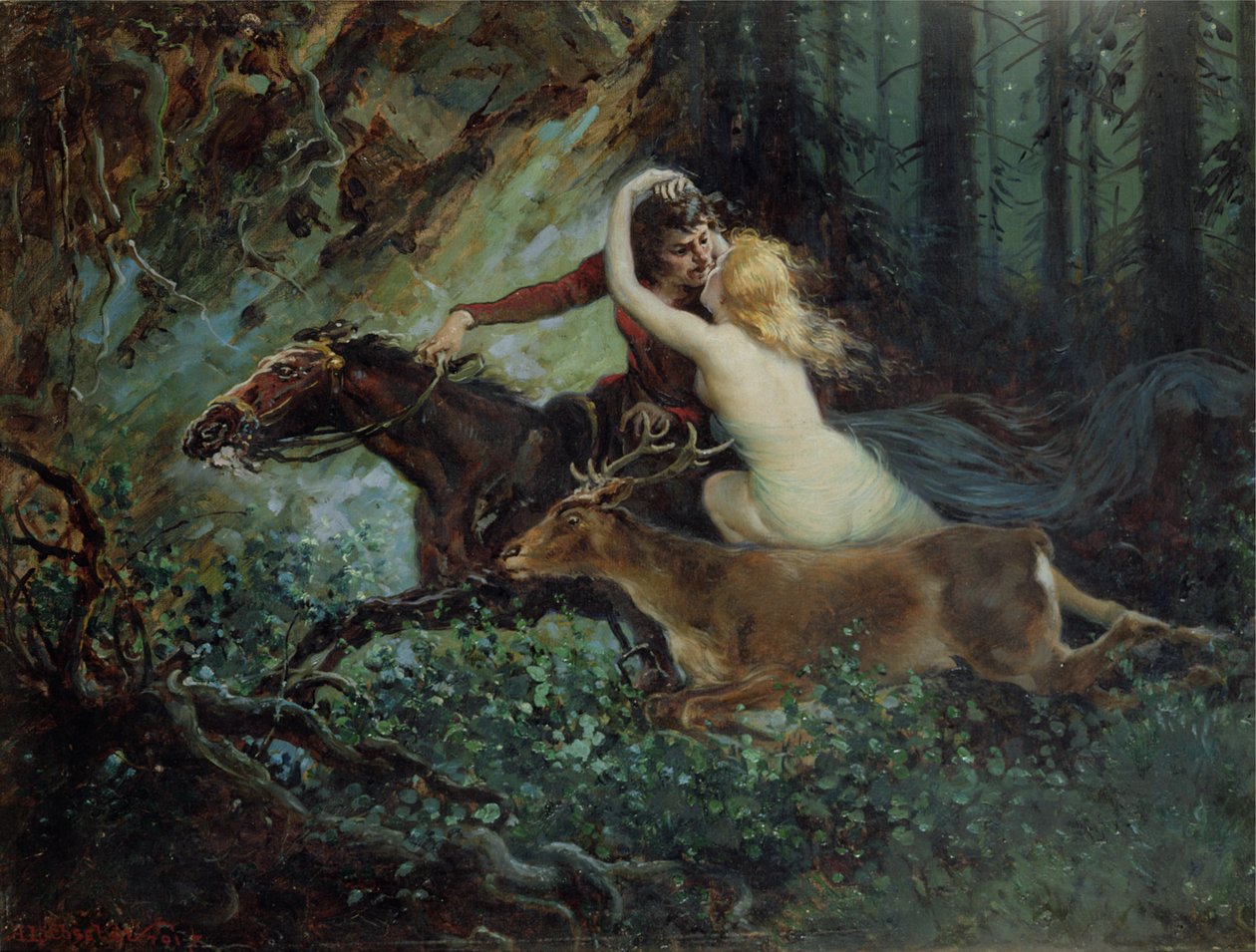 Elegía de Bohemia, 1917 de Adolf Liebscher