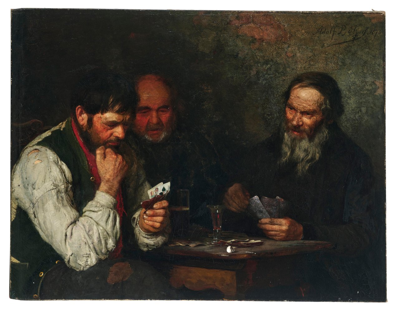 Adolph Böhm, jugador de cartas de Adolf Bohm