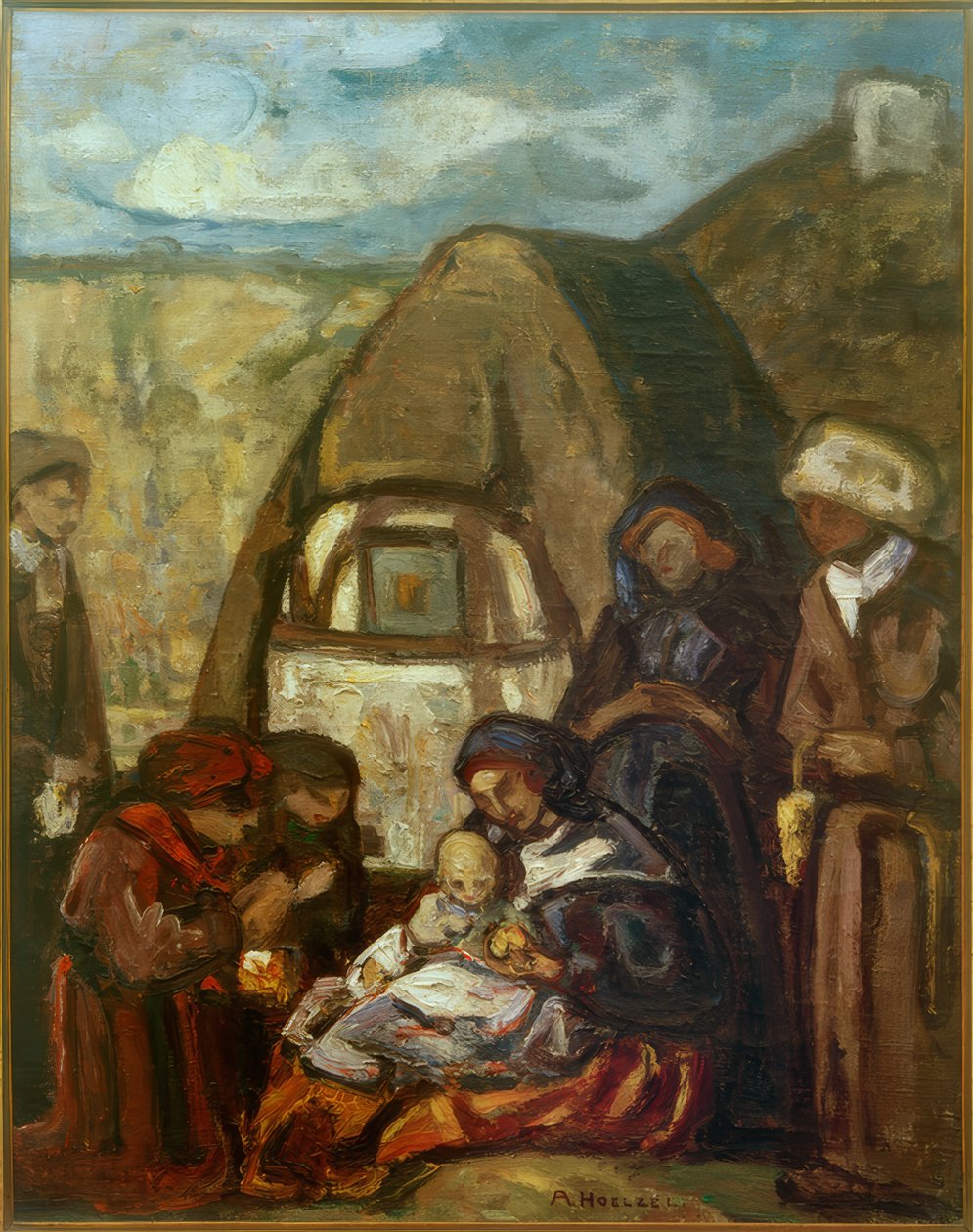 Adoración de Adolf Holzel