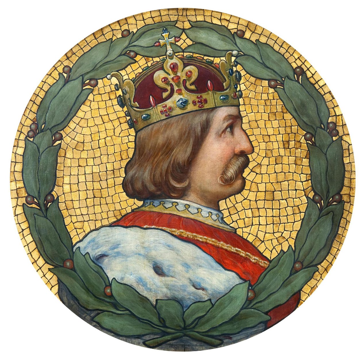Jorge de Poděbrady, 1900 de Adolf Liebscher