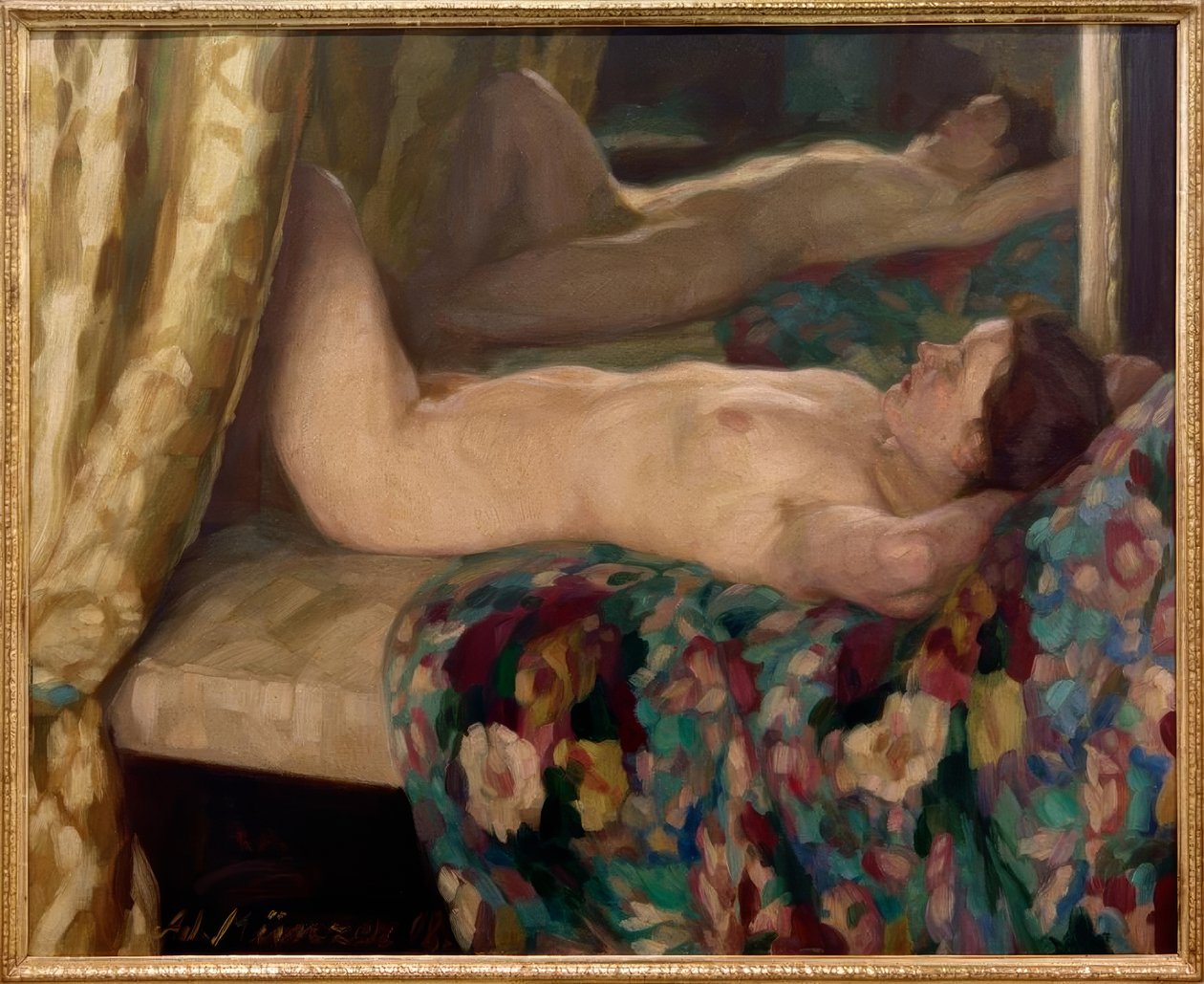 Desnudo femenino de Adolf Munzer