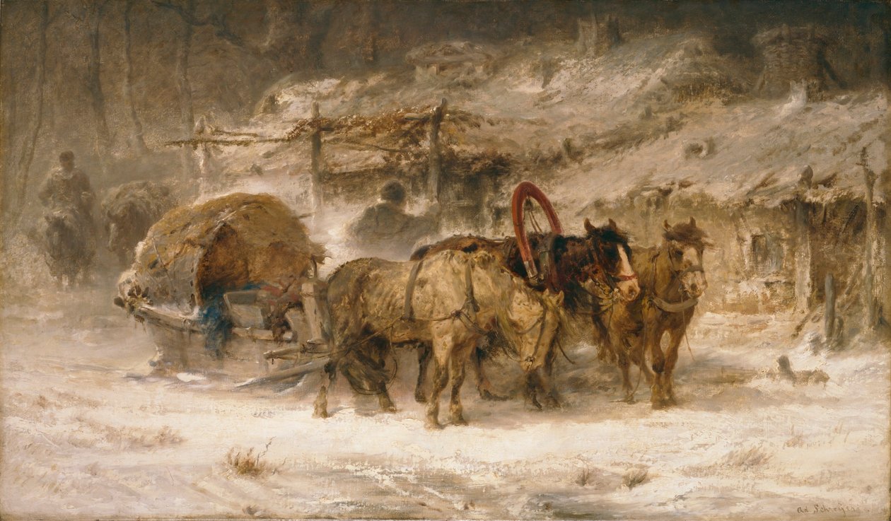 Parada en la posada de Adolf Schreyer