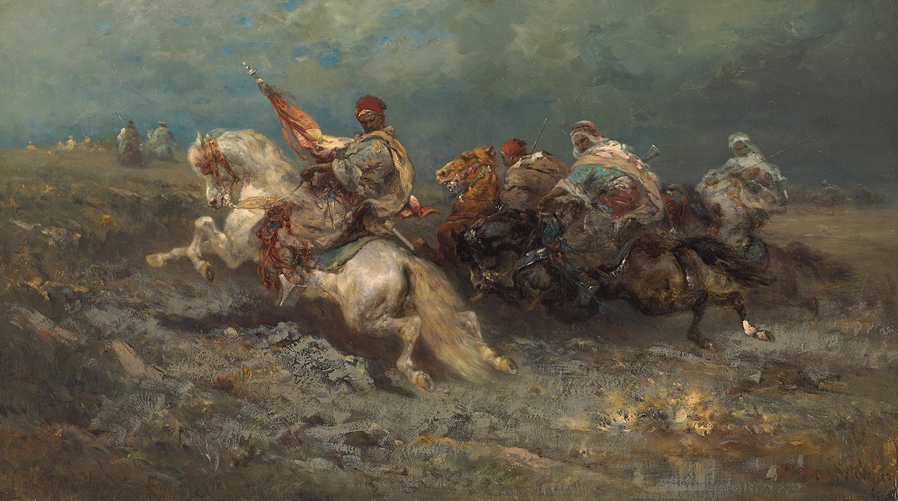 La Estampida de Adolf Schreyer