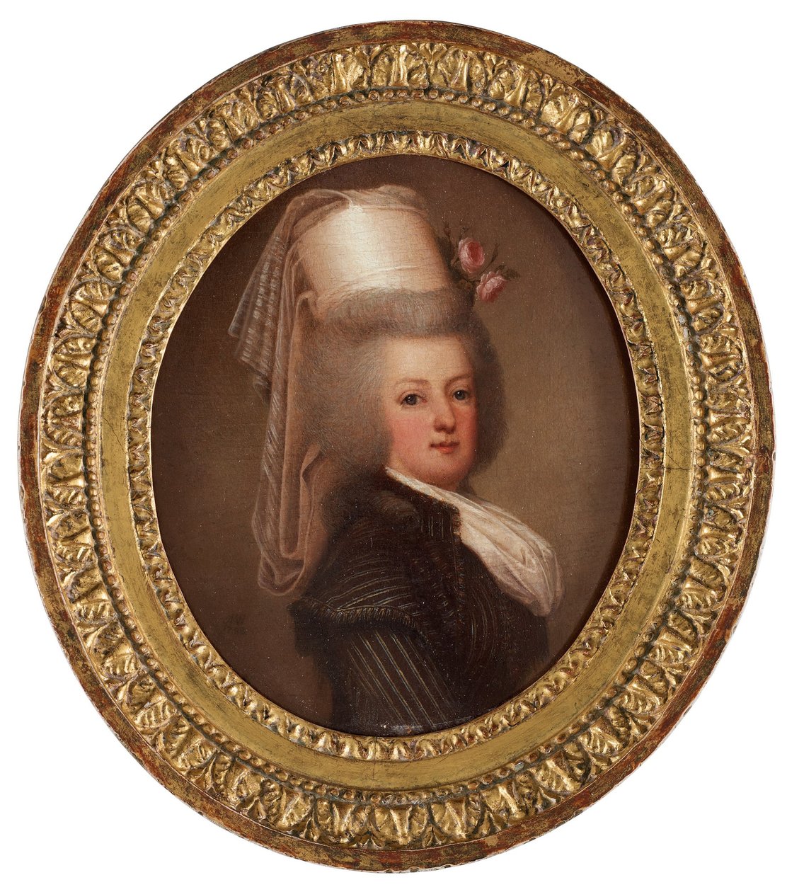 Retrato de la Reina María Antonieta de Francia 1755-1793, 1789 de Adolf Ulrich Wertmuller