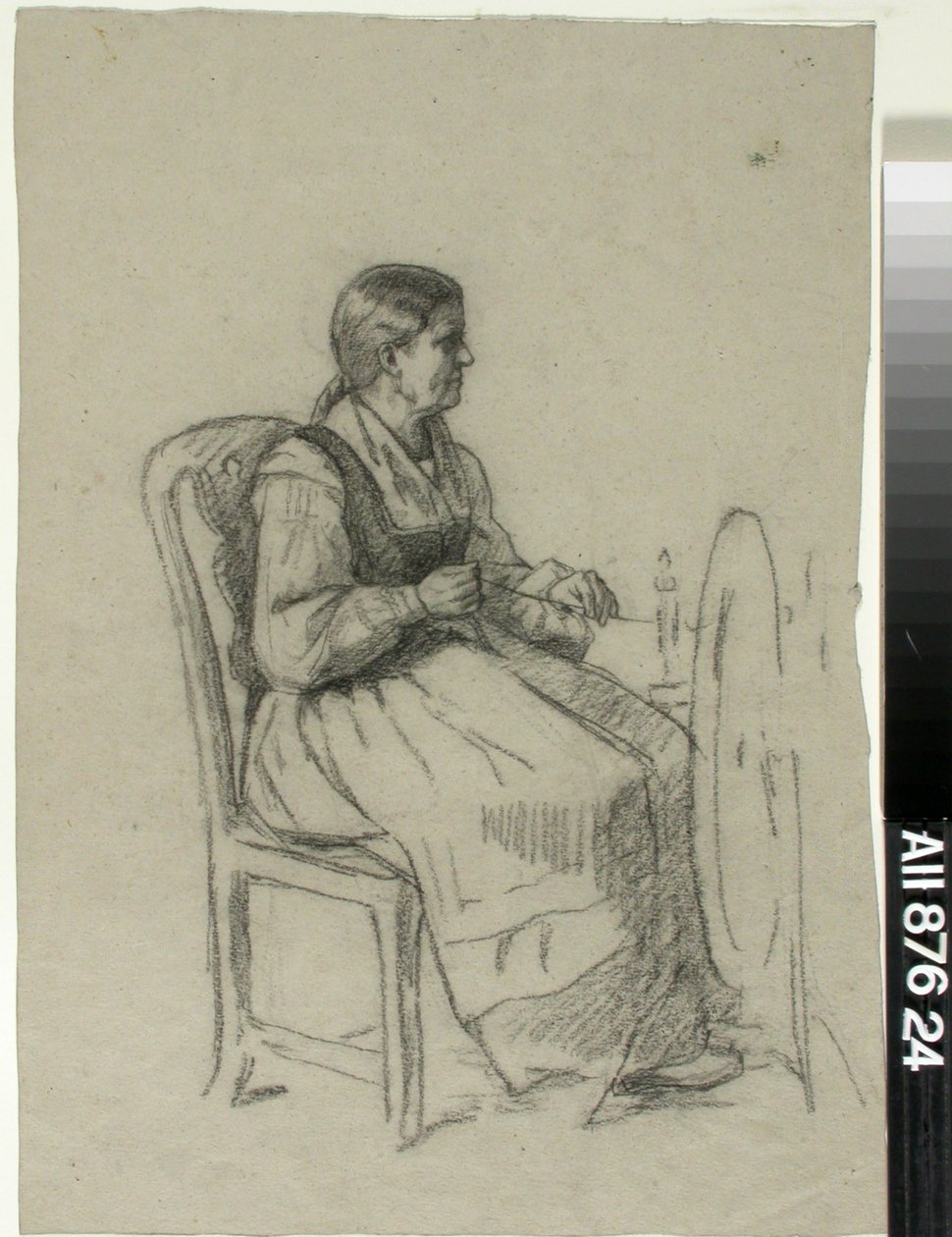 Mujer giratoria de Adolf von Becker