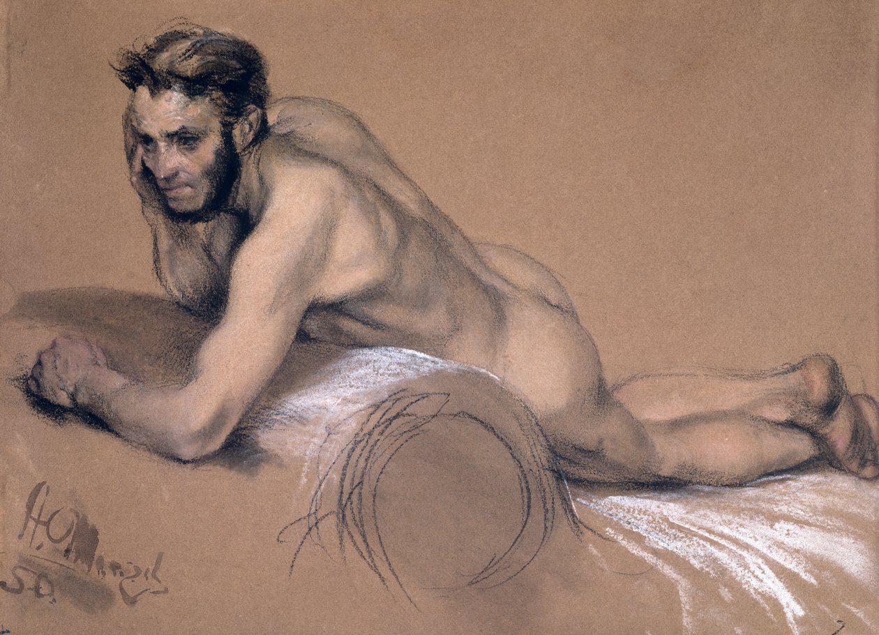 Alegoría del Río Oder de Adolph Menzel