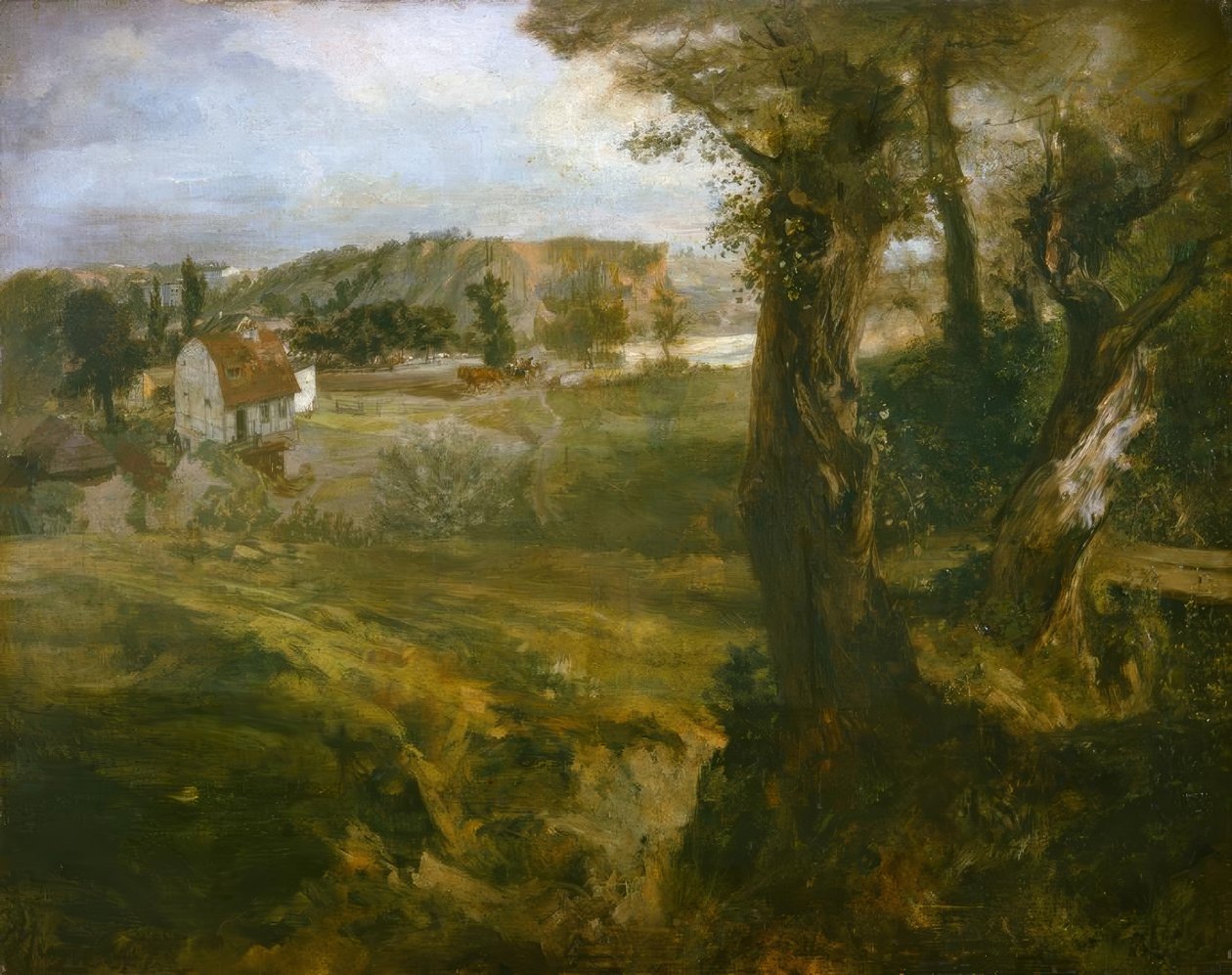 En Kreuzberg de Adolph Menzel