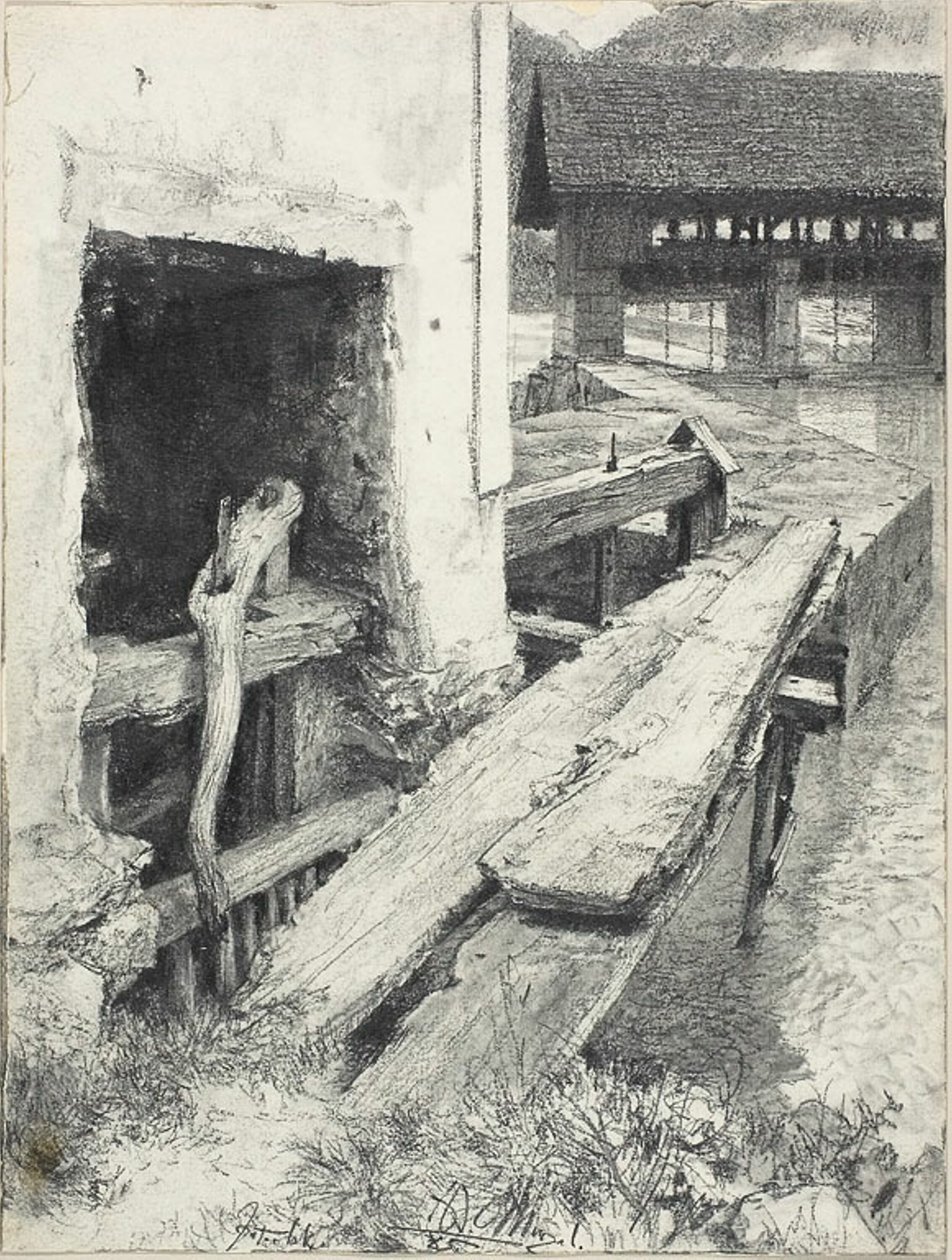 Esclusa de Adolph Menzel