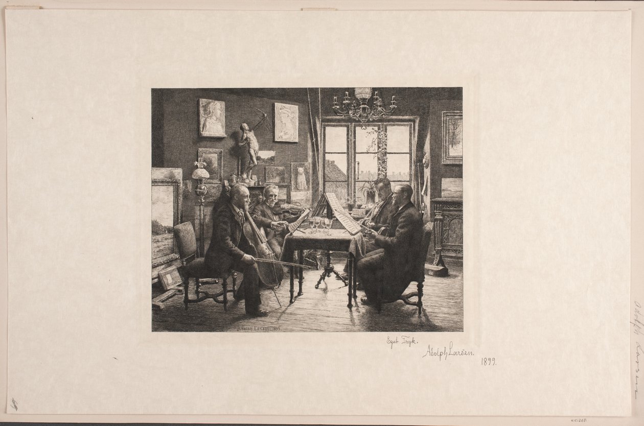 El cuarteto de Adolph Larsen