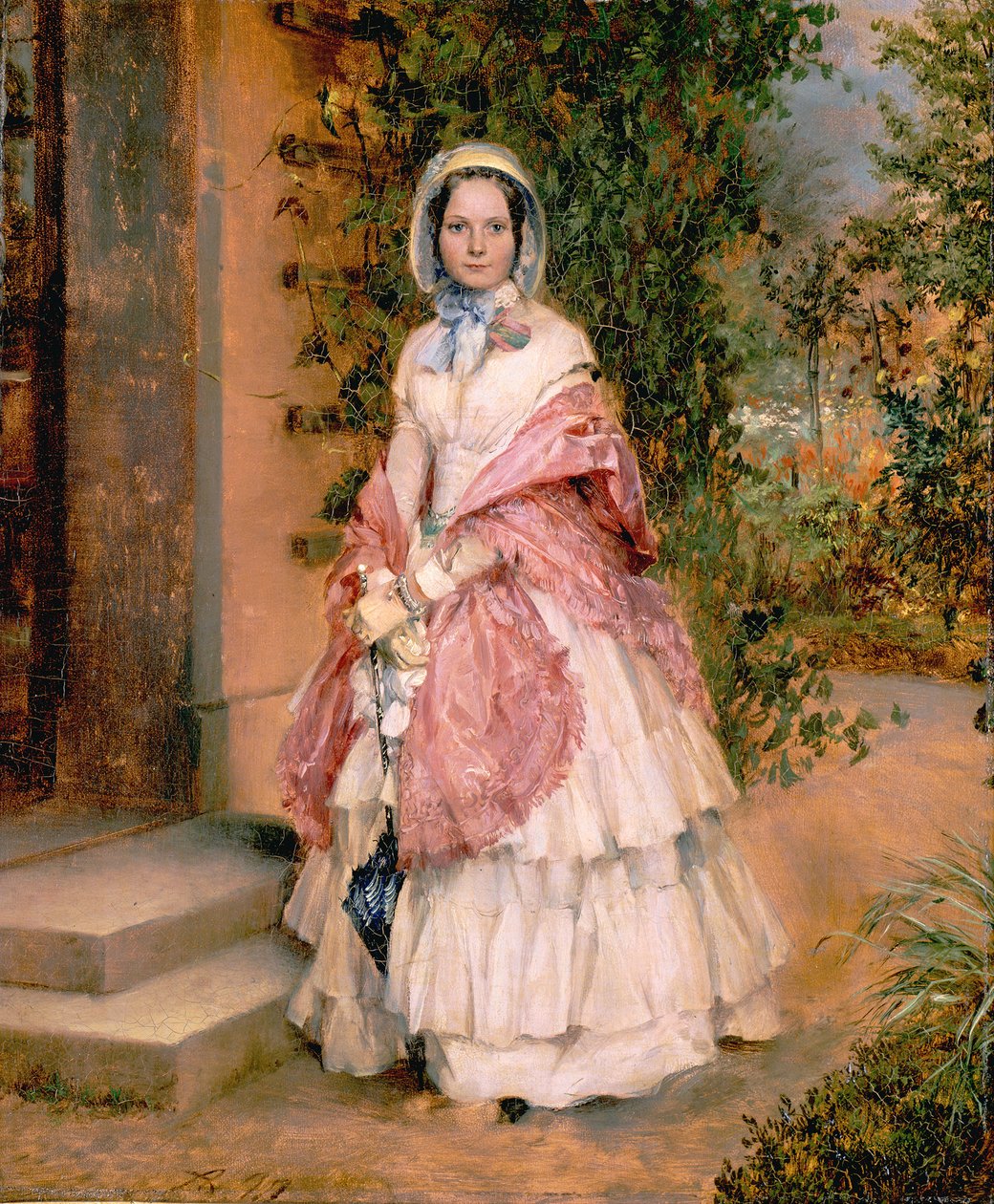 Clara Ilgner (más tarde, la señora Schmidt von Knobelsdorff) de Adolph Menzel