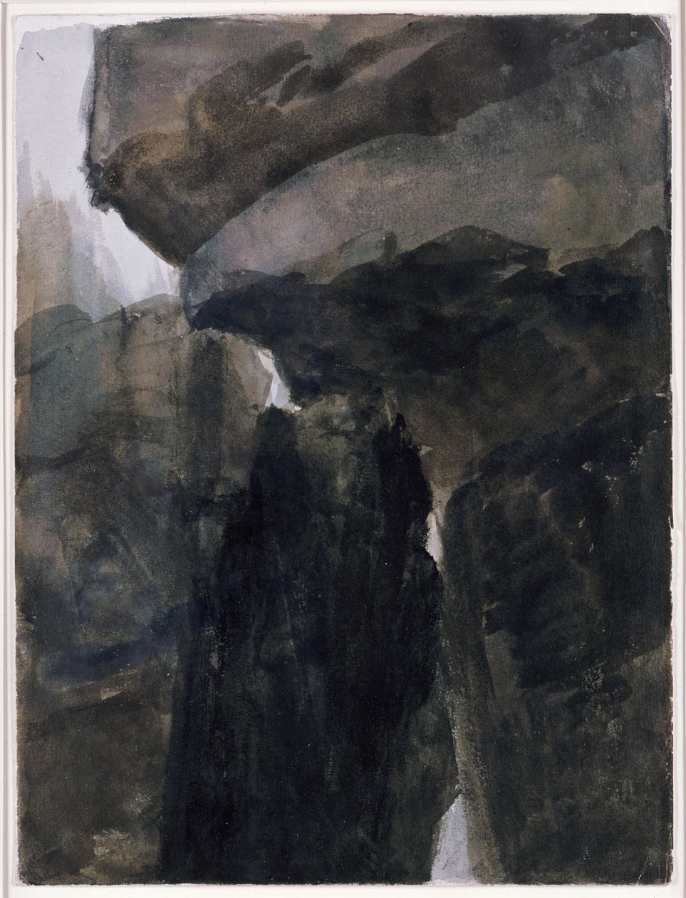 Roca (¿Suiza Sajona) de Adolph Menzel