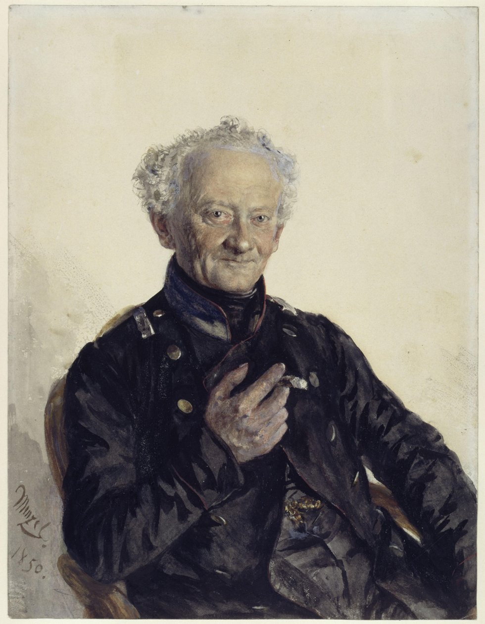 El médico jefe de Estado Mayor, Dr. Wilhelm Puhlmann de Adolph Menzel