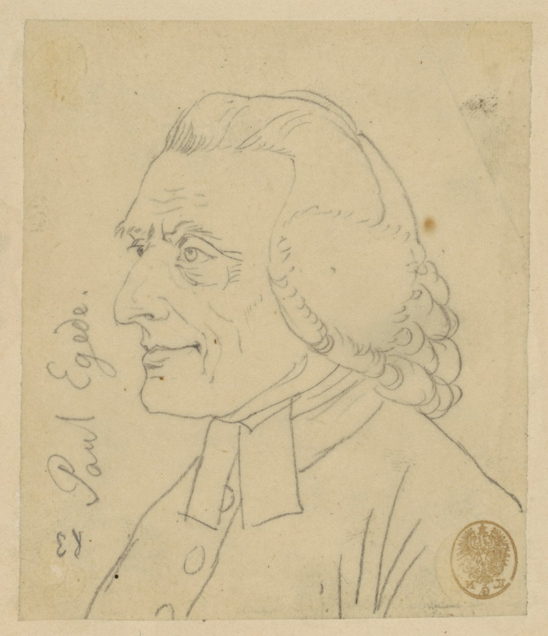 Paul Egede. Párroco de Adolph Menzel