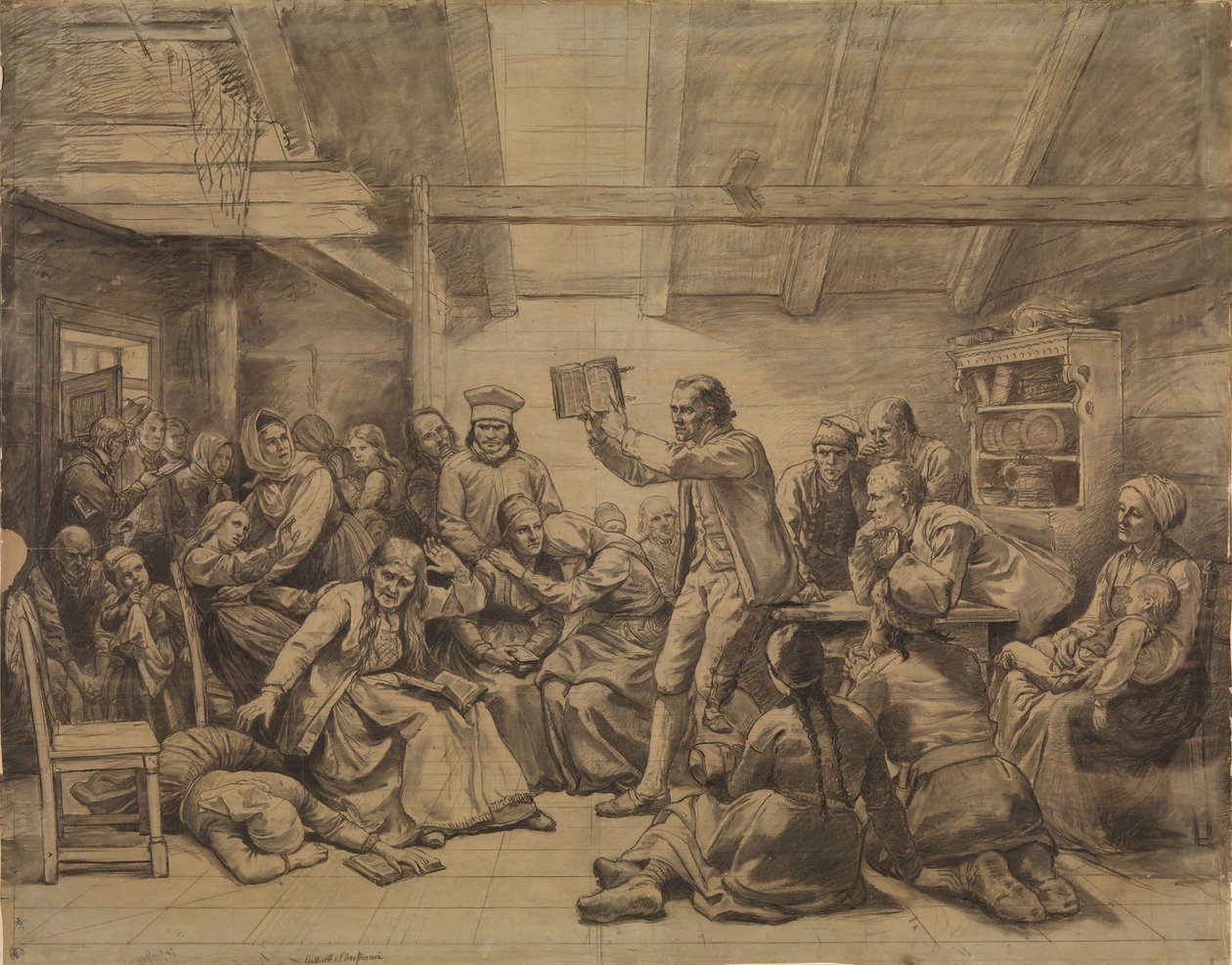 Los fanáticos de Adolph Tidemand