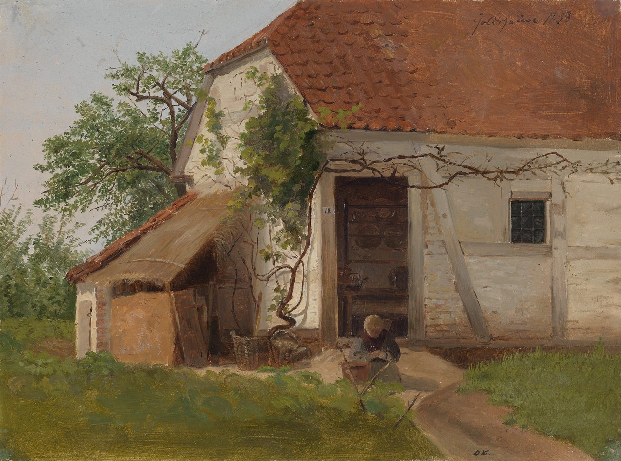 Granja de Goldsheim de Adolph Tidemand