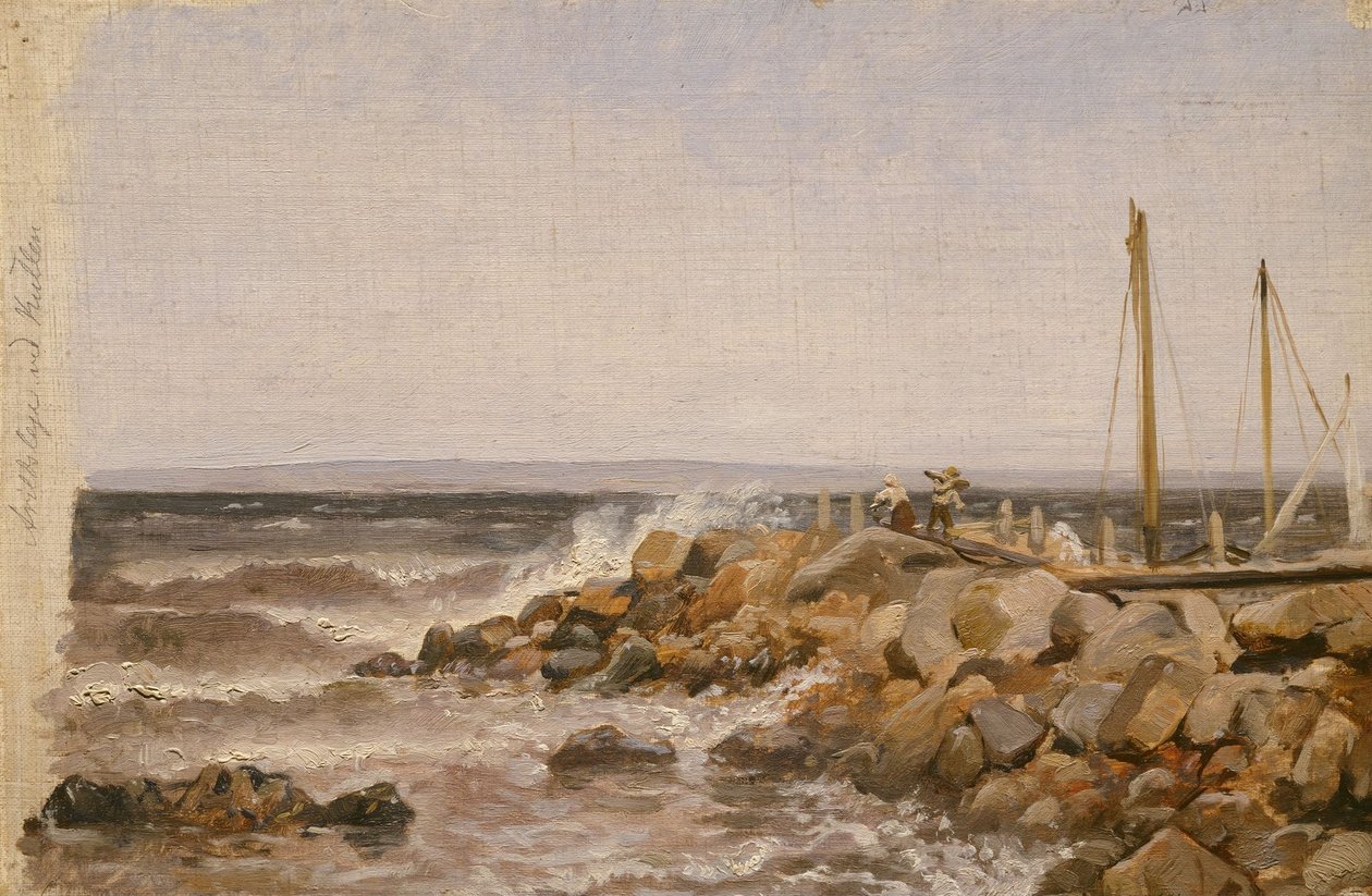 De Kullen, en Suecia de Adolph Tidemand