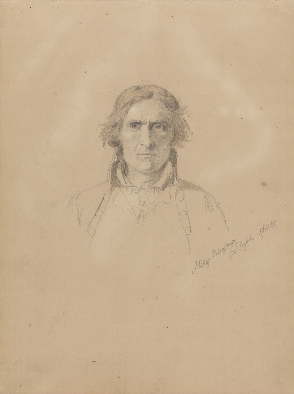 Helge Blegeberg, Sigdal de Adolph Tidemand
