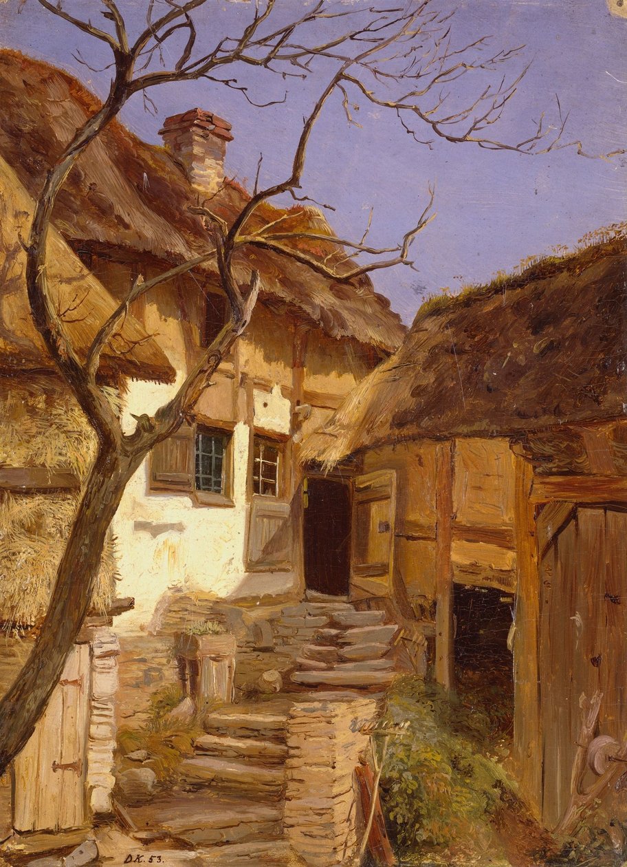 Antigua granja alemana de Adolph Tidemand