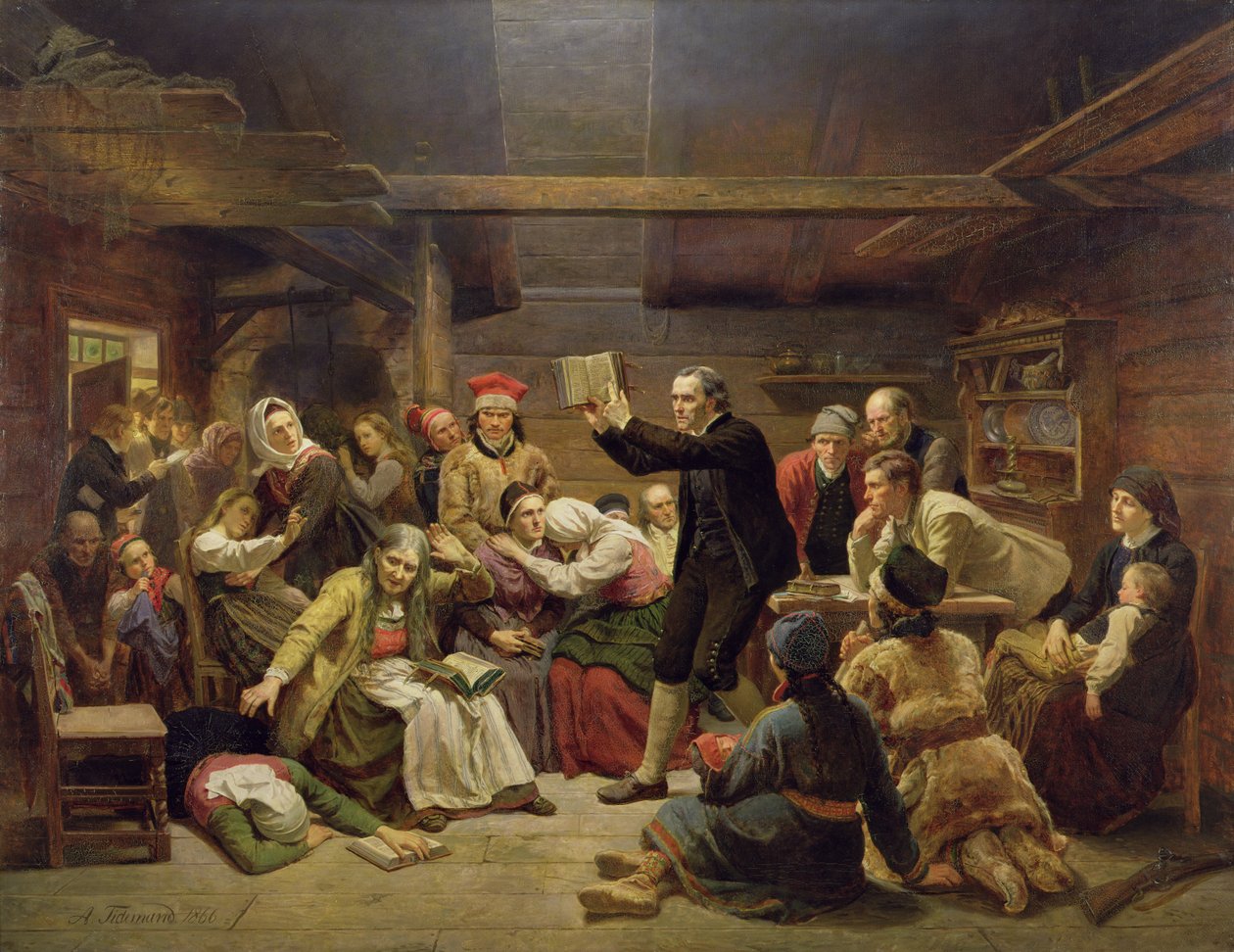 Los fanáticos de Adolph Tidemand