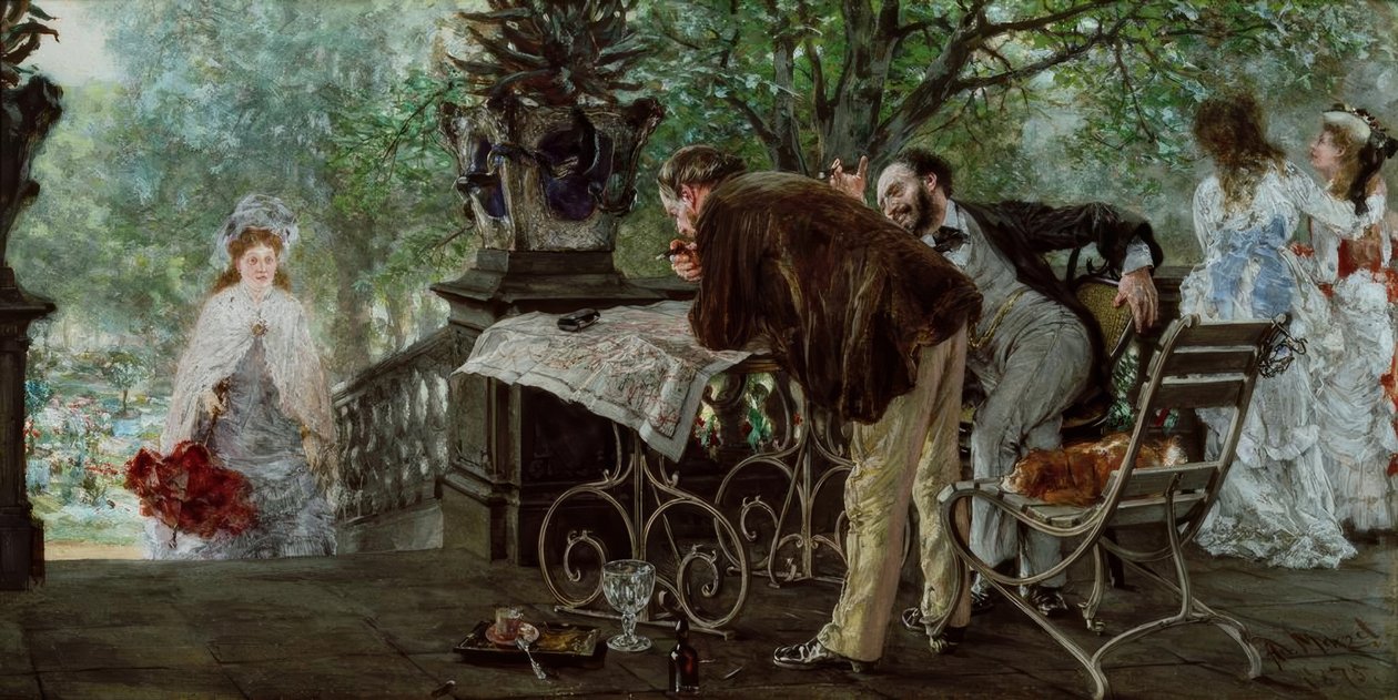 Planes de viaje de Adolph Menzel