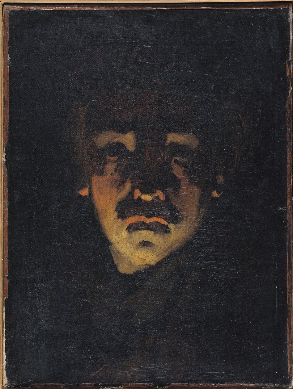 Autorretrato de Adolphe Felix Cals