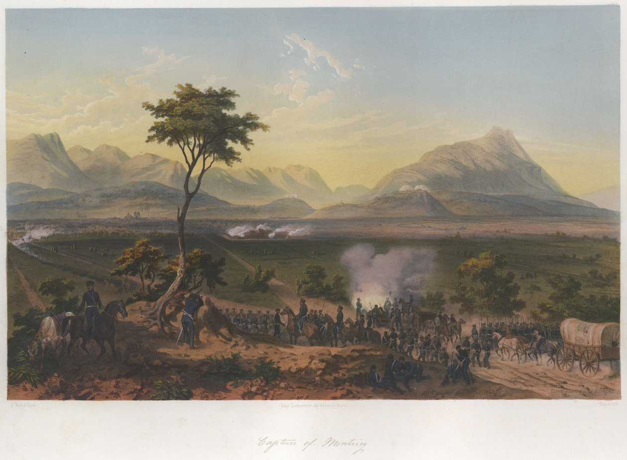 Captura de Monterrey de Adolphe Jean Baptiste Bayot