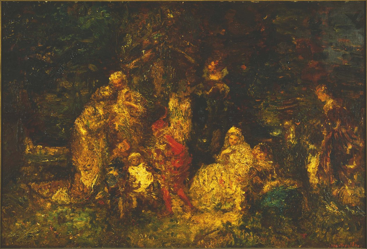 Como Gustéis de Adolphe Joseph Thomas Monticelli
