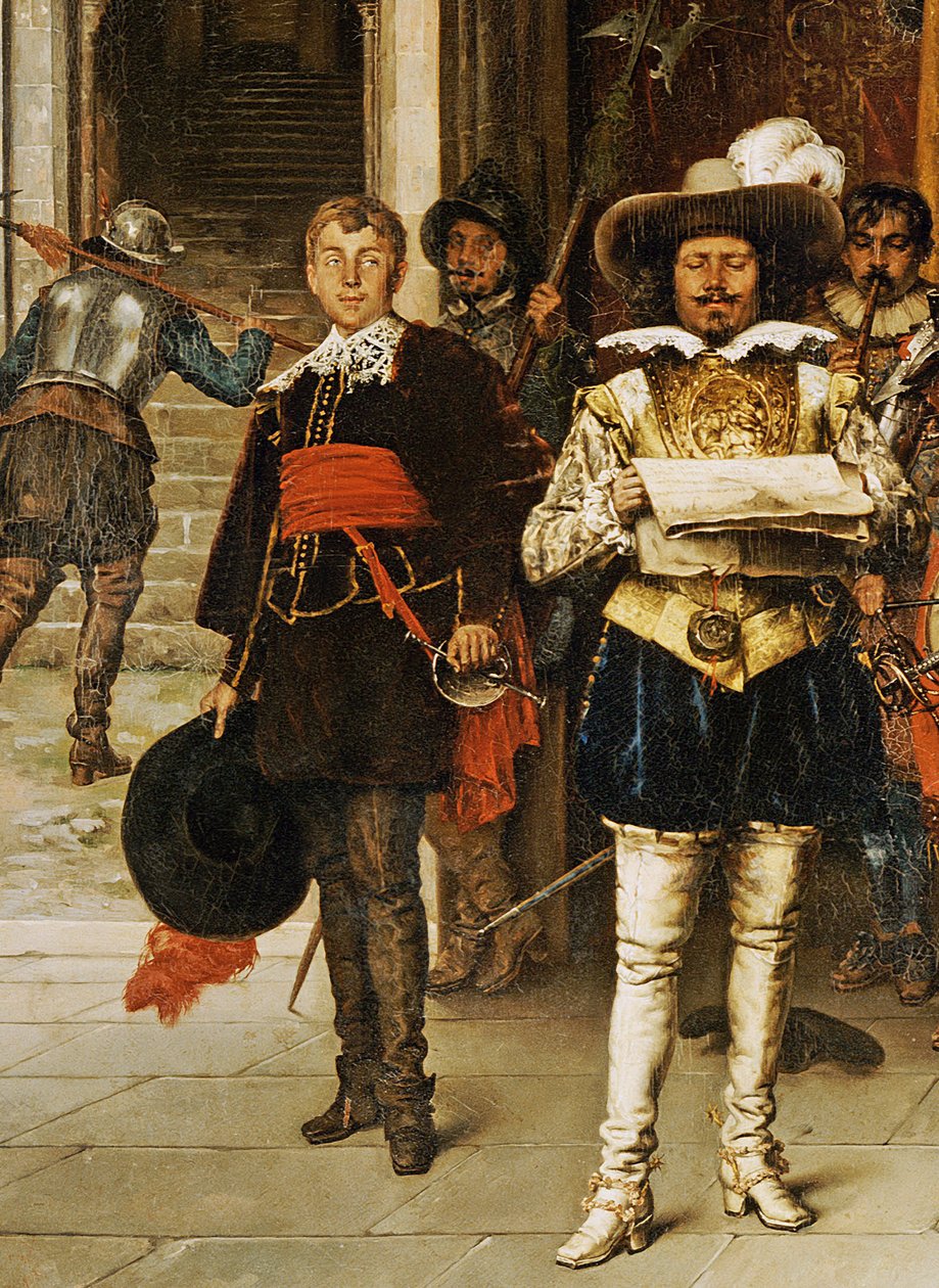 Mosqueteros del Rey de Adolphe Alexandre Lesrel
