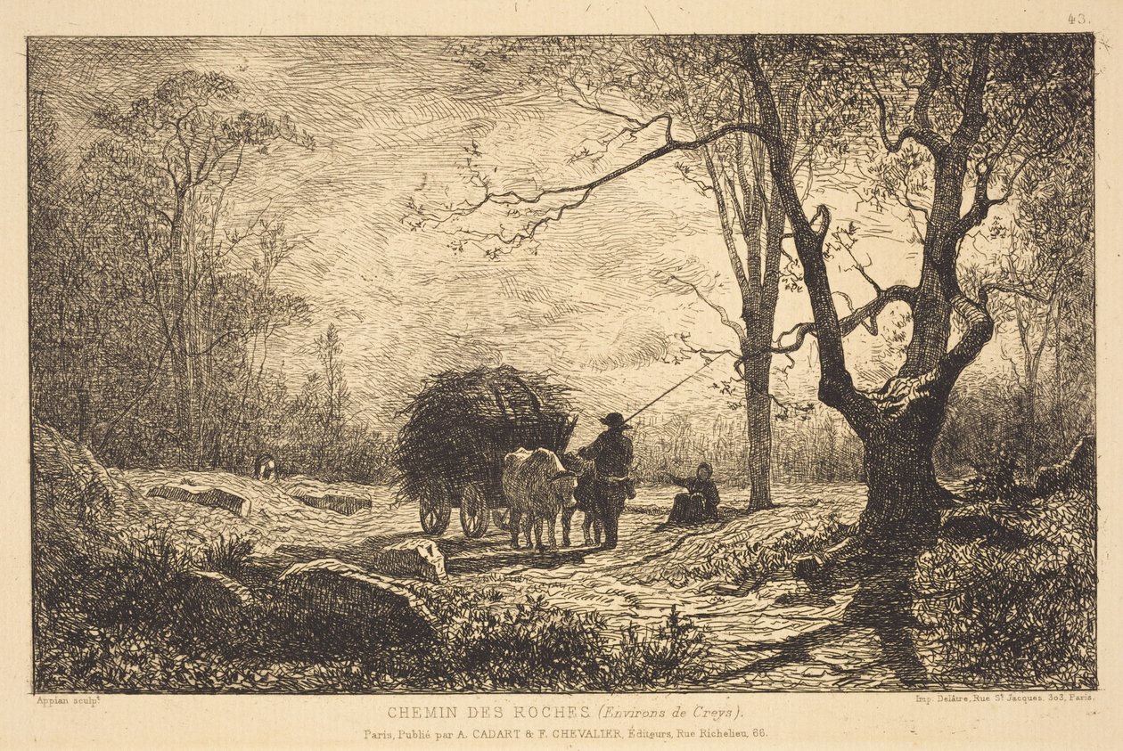 Chemin des Roches de Adolphe Appian