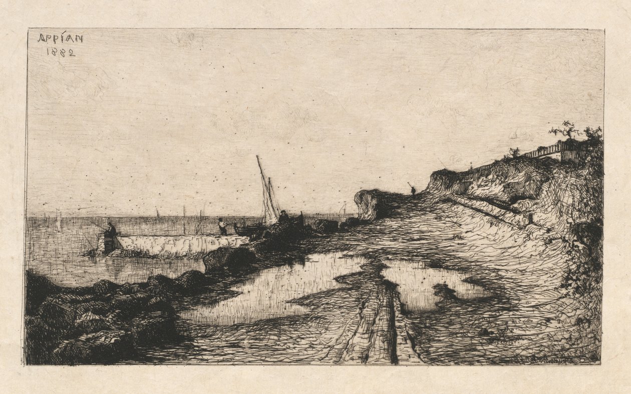 Alrededores de Carqueronne de Adolphe Appian