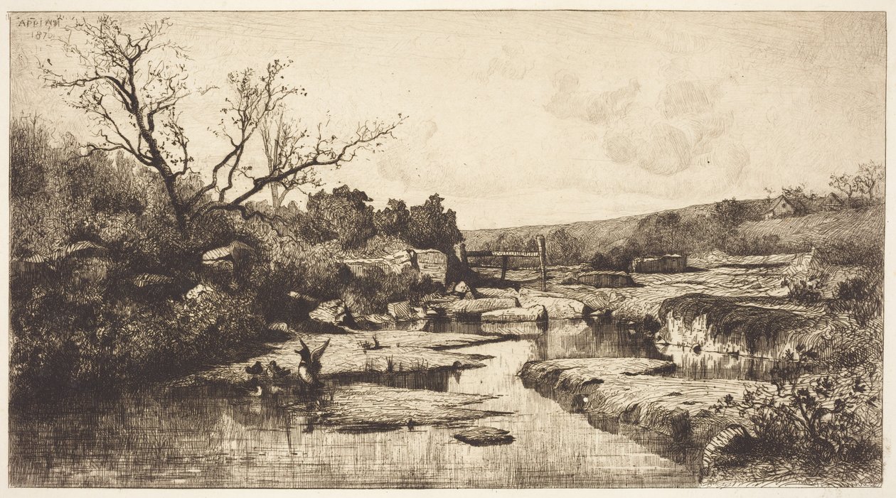 Paisaje de Adolphe Appian