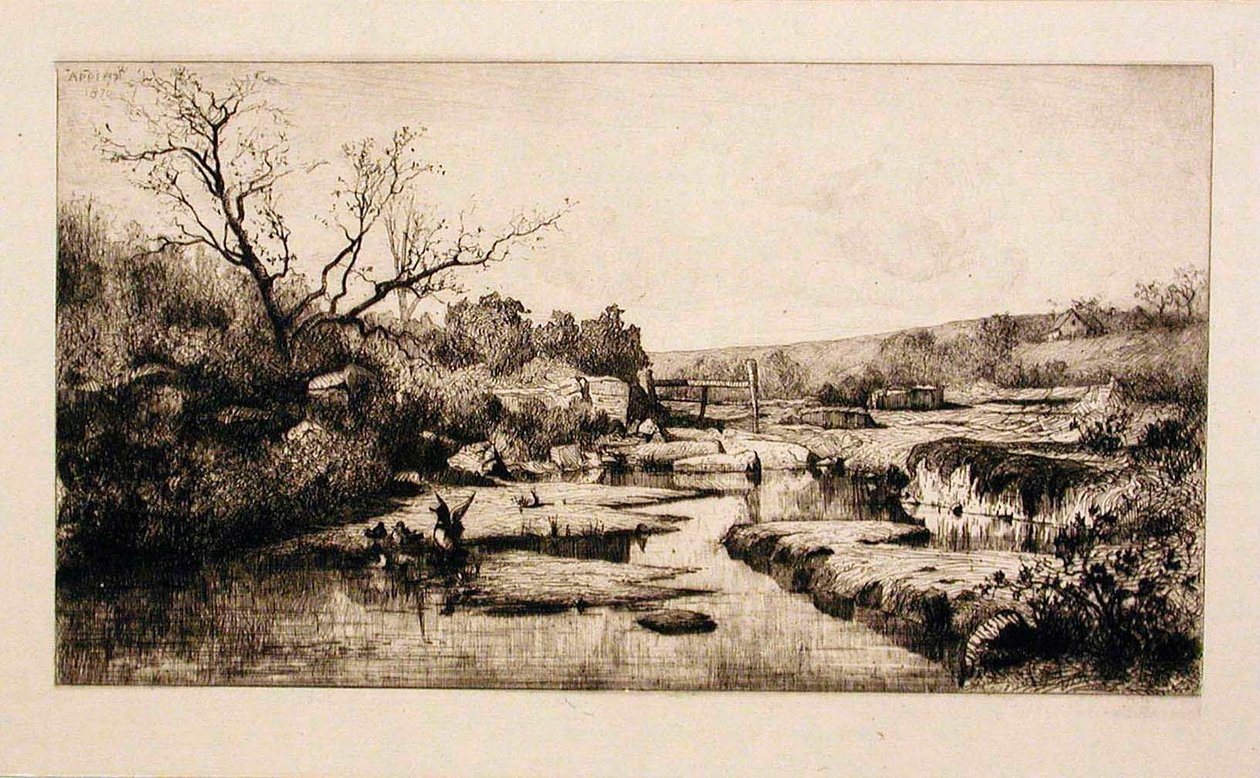 Los manantiales del Albarine (Ain) de Adolphe Appian